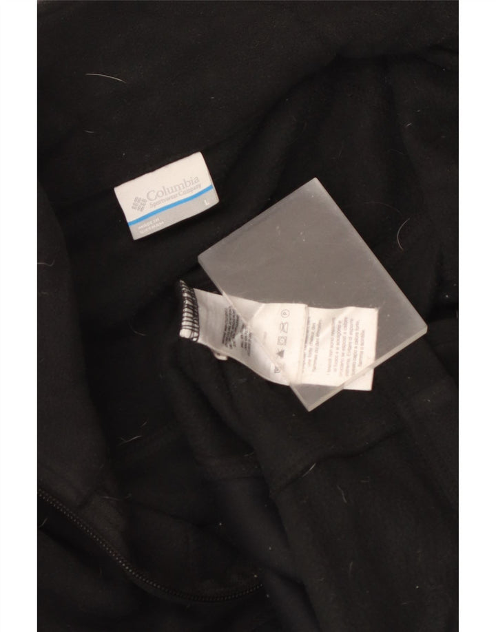 Columbia Ανδρικό Fleece Jacket UK 40 Large Black Polyester