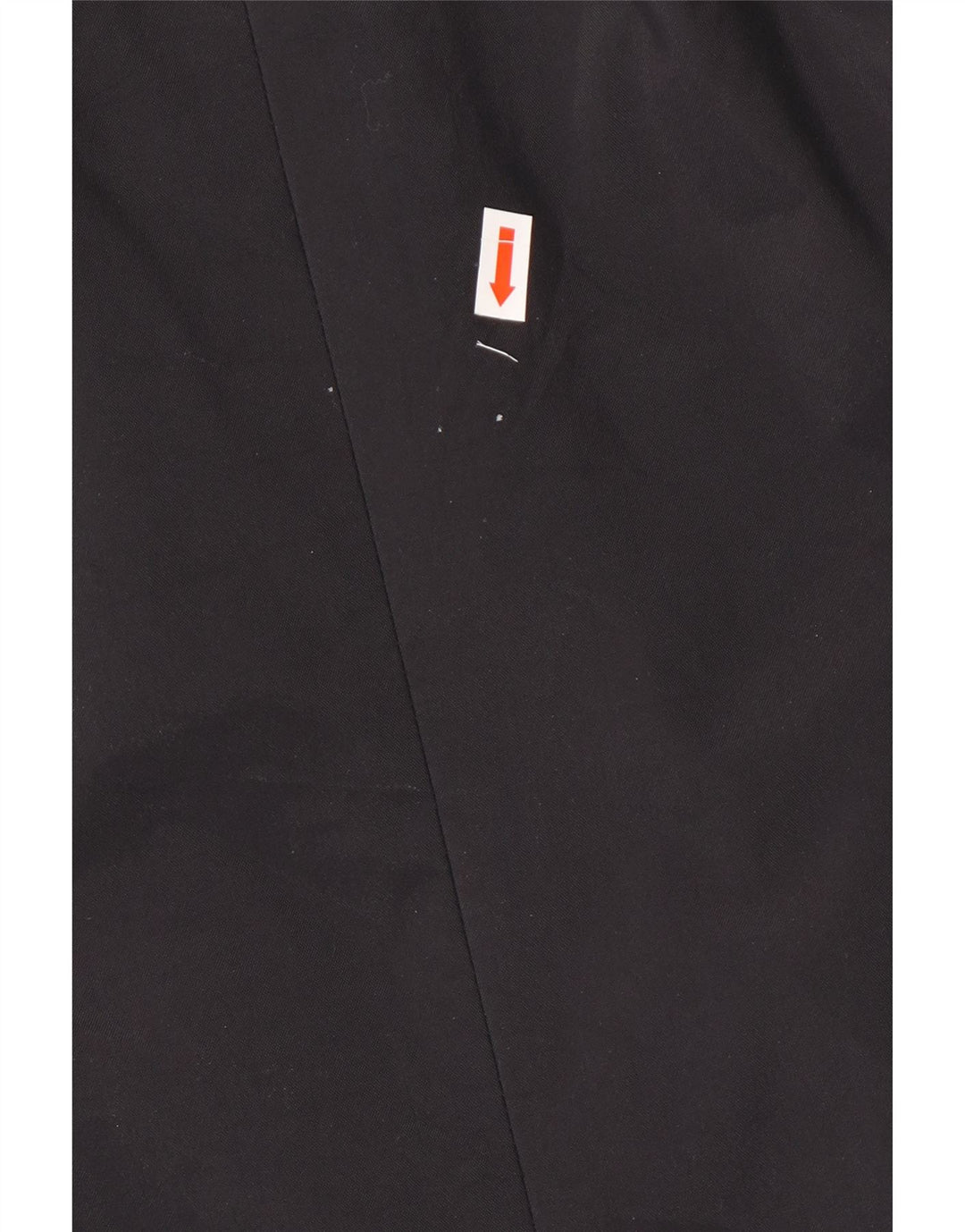 WAREHOUSE Womens Overcoat UK 12 Medium  Black Polyester