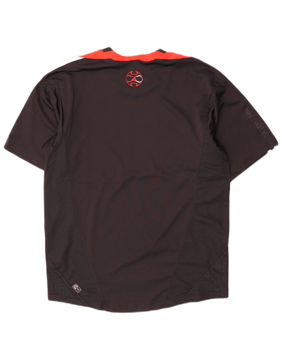 Ανδρικό T-Shirt Adidas Top Small Black Colourblock Polyester