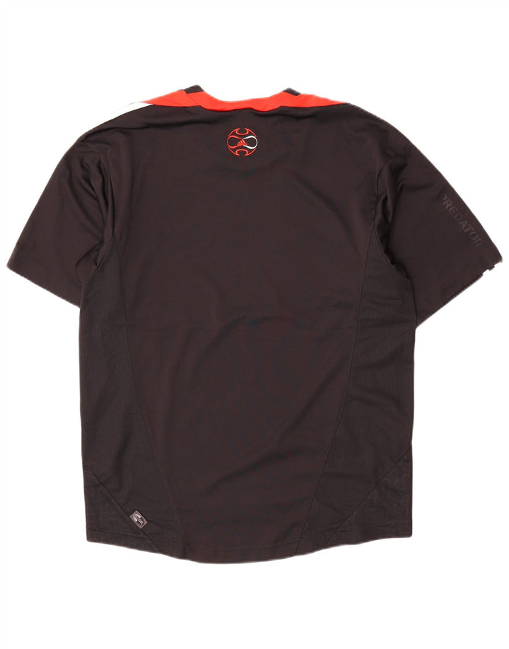 Ανδρικό T-Shirt Adidas Top Small Black Colourblock Polyester
