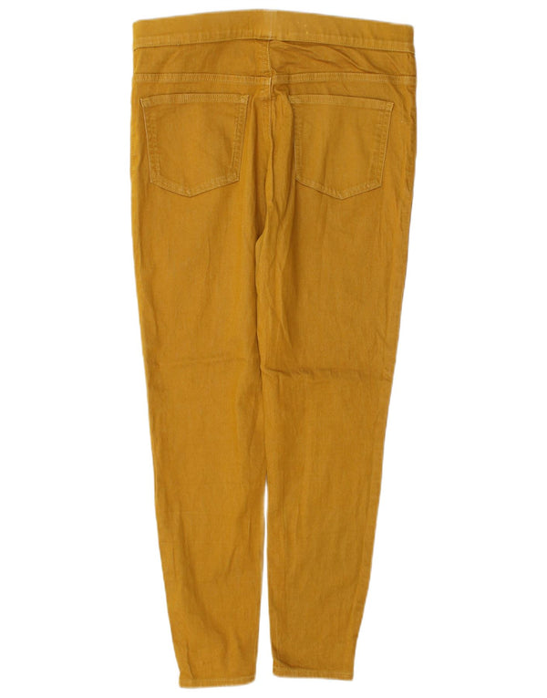 Marks & Spencer Γυναικεία Jegging Τζιν UK 12 Medium W30 L27 κίτρινο βαμβάκι