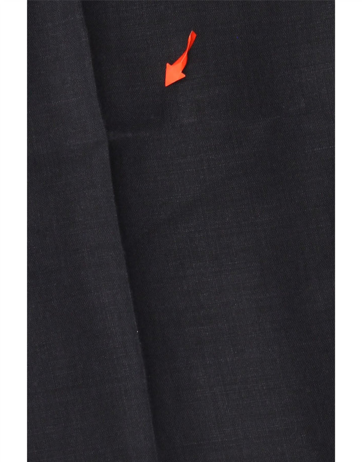 Ανδρικό παντελόνι με καρφωτό κοστούμι Lacoste Μέγεθος 44 Μεγάλο W30 L29 Navy Blue Λινά