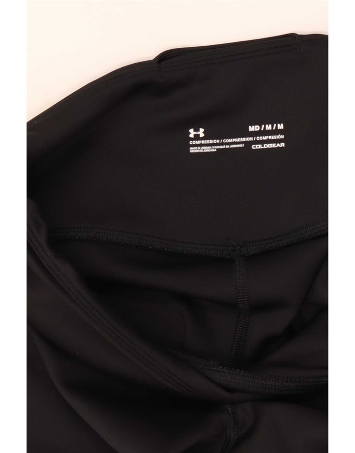 Under Armour Γυναικεία Cold Gear Graphic κολάν UK 12 Medium Black