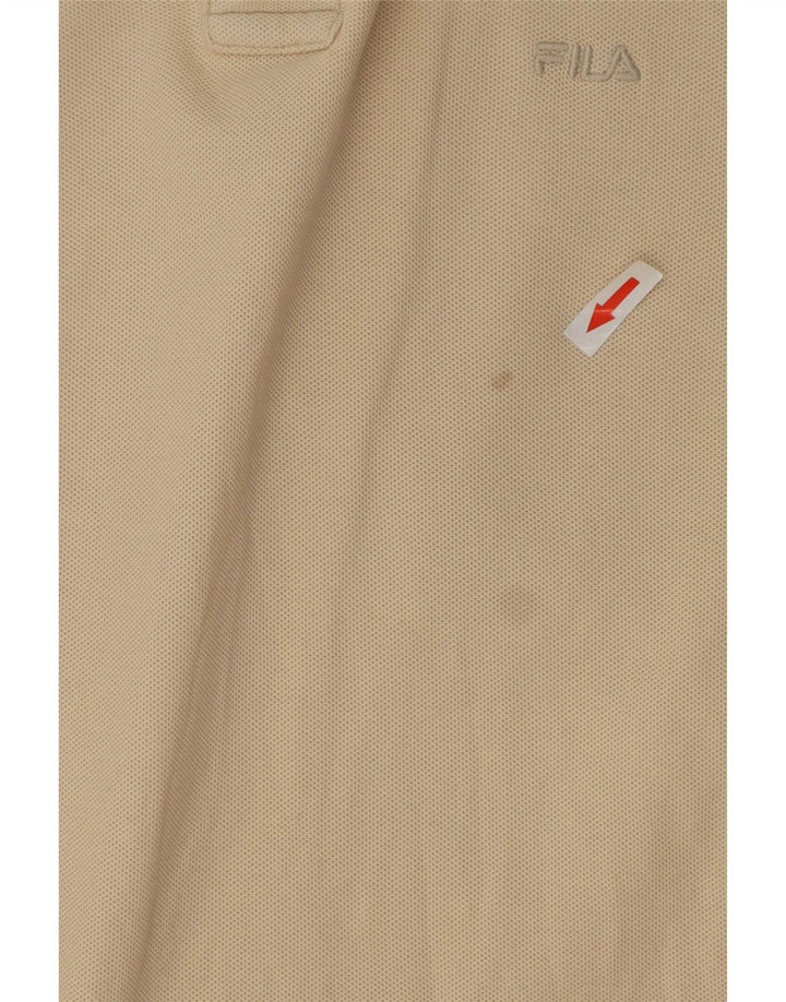Fila Ανδρικό πουκάμισο πόλο IT 54 XL Μπεζ
