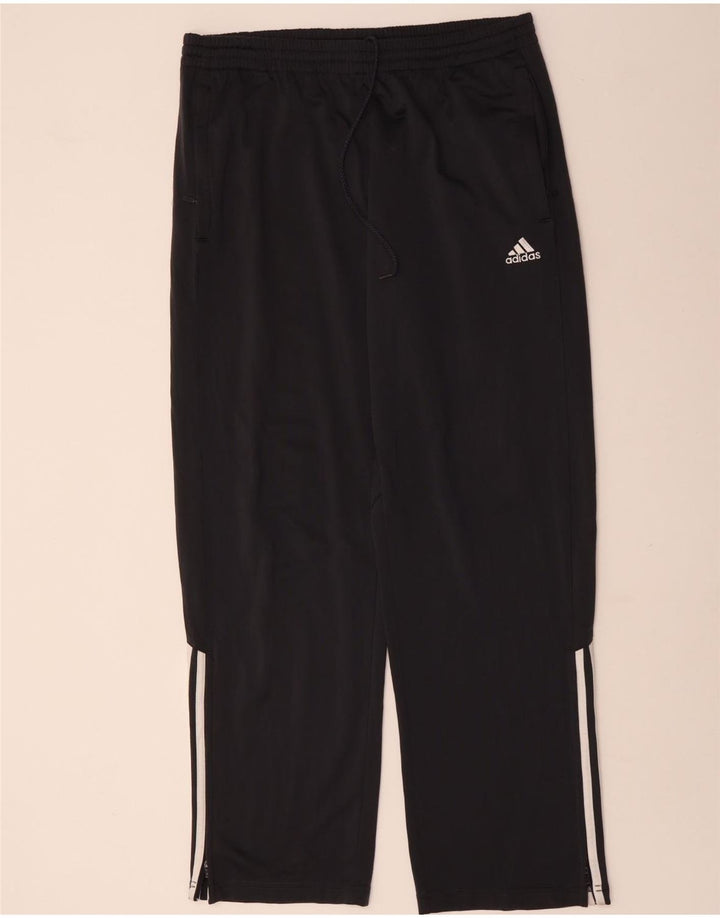 Ανδρική αθλητική φόρμα Adidas Παντελόνι από μεσαίο γκρι πολυεστέρα