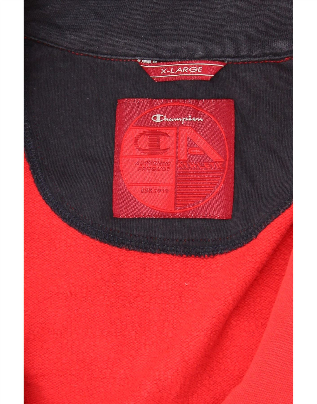 Ανδρική φόρμα CHAMPION Top Jacket XL Red Colourblock