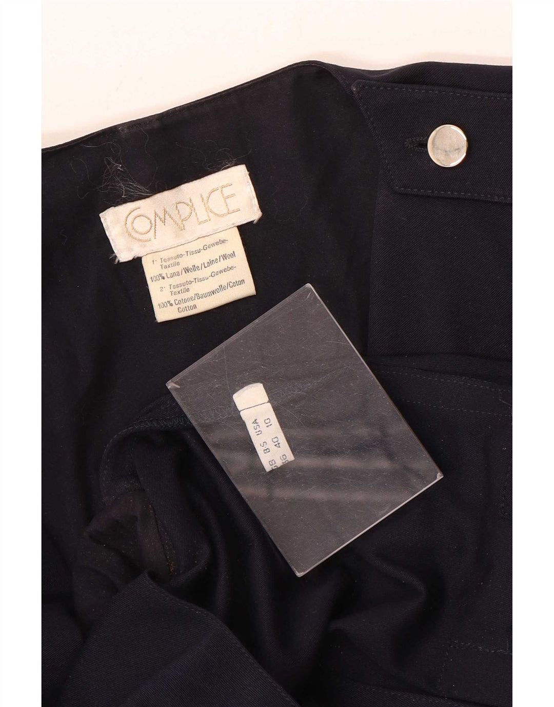 Complice Γυναικείο Military 3/4 μανίκι σακάκι μπλέιζερ EU 40 Medium Navy Blue