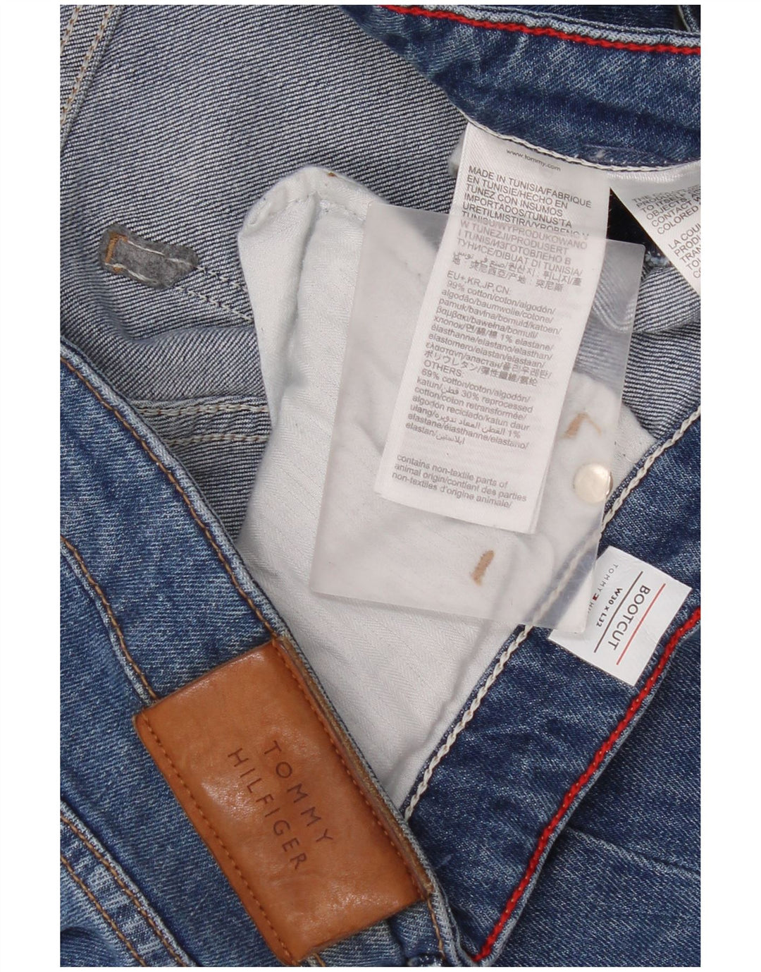 Tommy Hilfiger Γυναικείο Bootcut Jeans W30 L32 Μπλε βαμβακερό