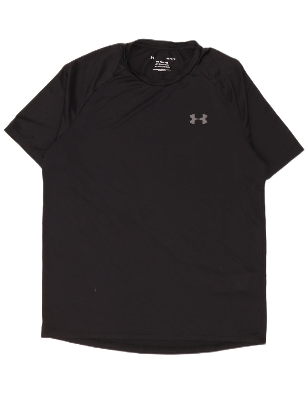 Ανδρικό T-Shirt Under Armour Top Μεσαίο Μαύρο Πολυεστέρα