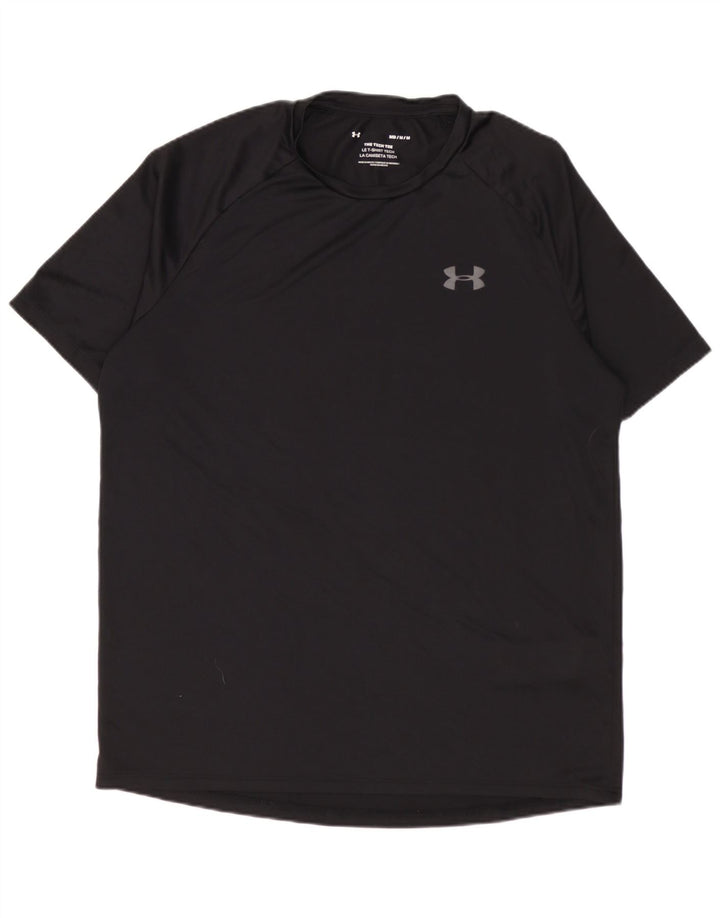 Ανδρικό T-Shirt Under Armour Top Μεσαίο Μαύρο Πολυεστέρα