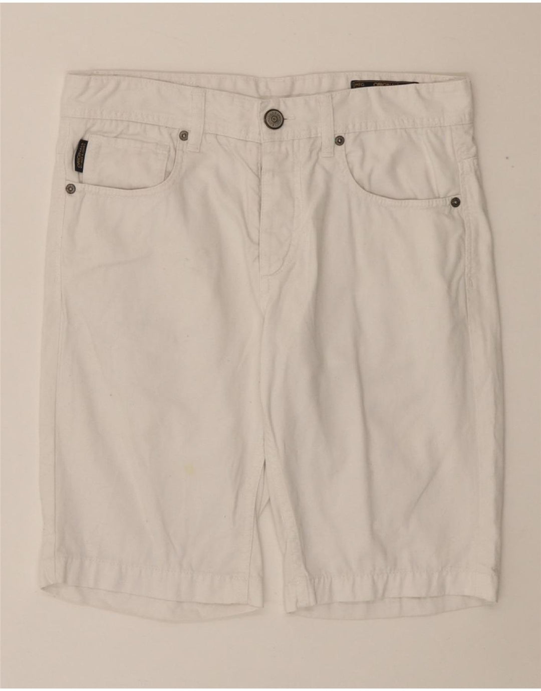 Ανδρικό τζιν σορτς JACK & JONES W30 Μεσαίο λευκό βαμβακερό