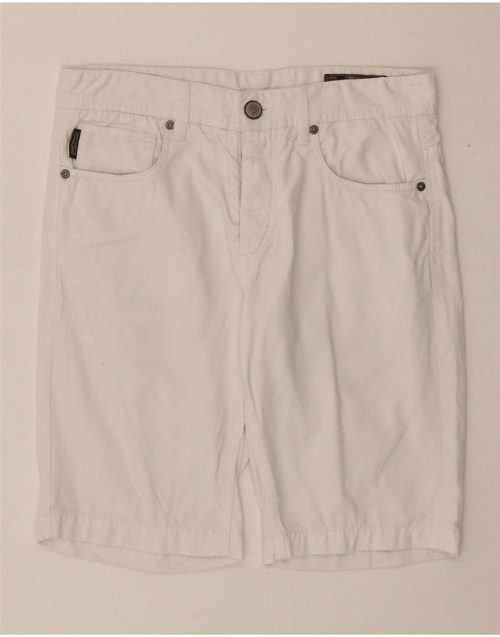 Ανδρικό τζιν σορτς JACK & JONES W30 Μεσαίο λευκό βαμβακερό
