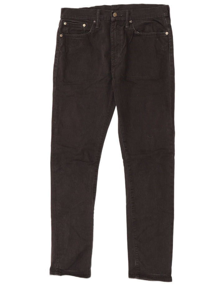 Ανδρικό τζιν Levi's Slim W31 L32 Μαύρο βαμβακερό