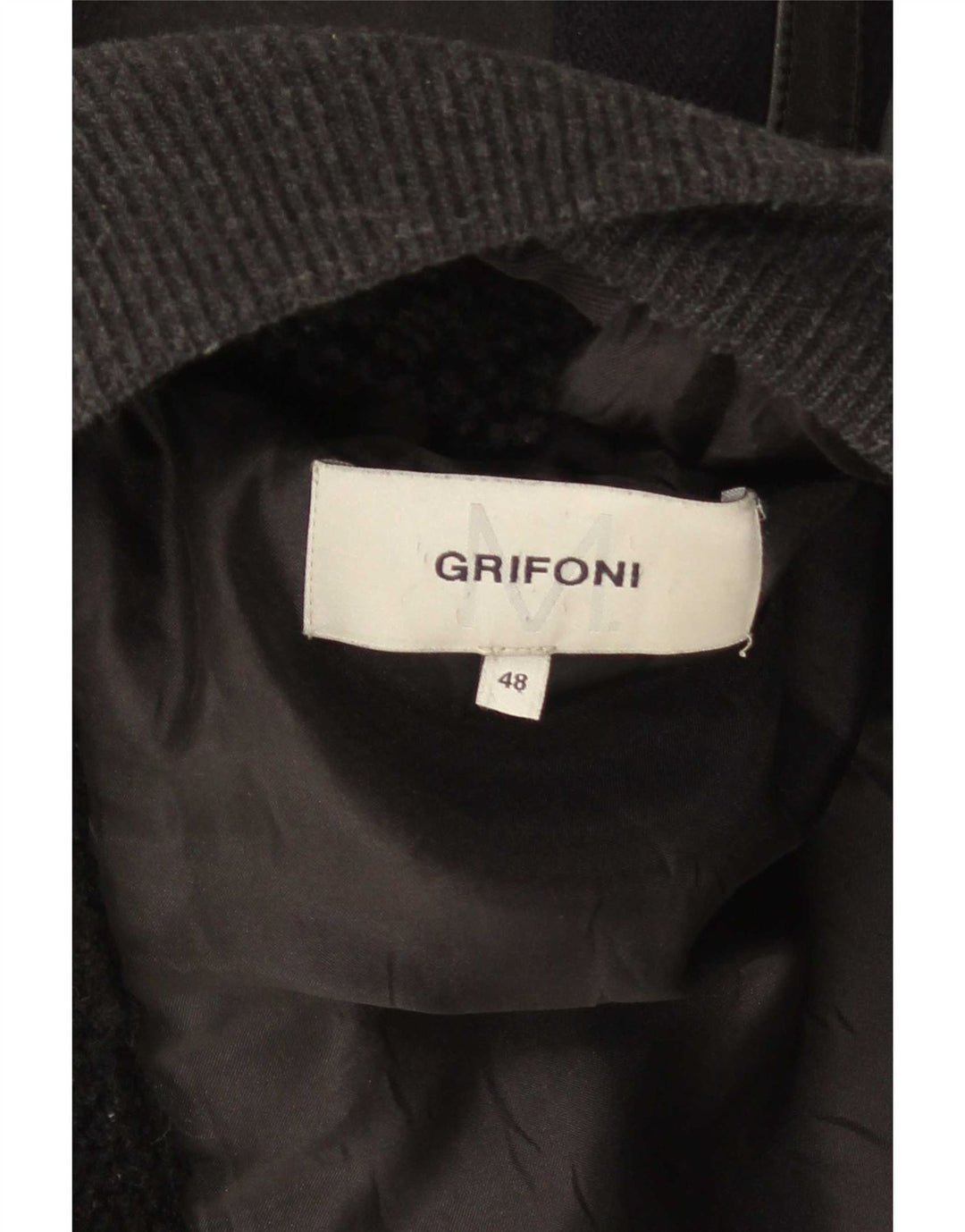 Ανδρικό μπουφάν Grifoni Bomber IT 48 Medium Black Colourblock