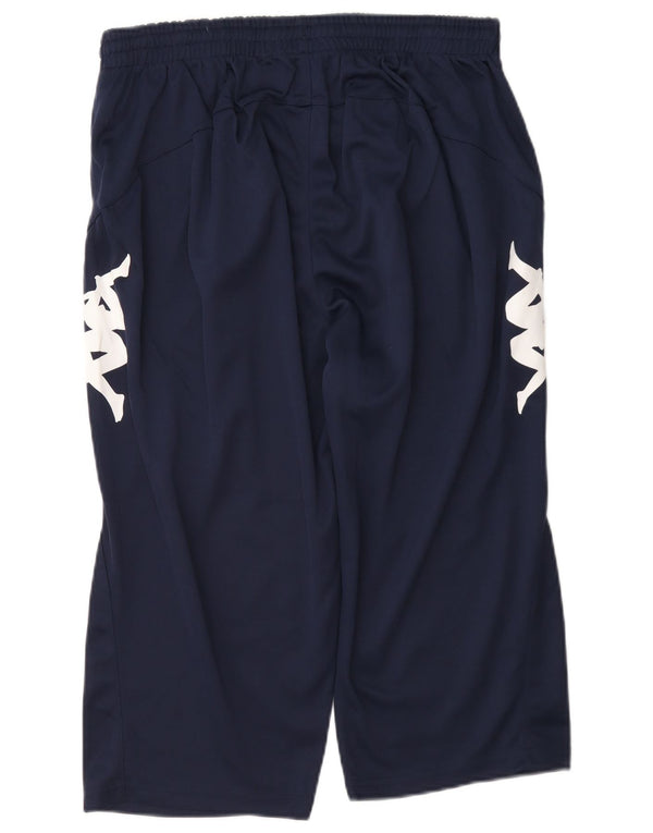Ανδρικό γραφικό βερμούδα Sport σορτς Kappa XL Navy Blue Polyester