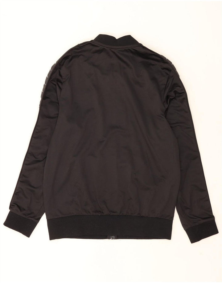 Ανδρική φόρμα γραφική Kappa Top Jacket Large Black Polyester