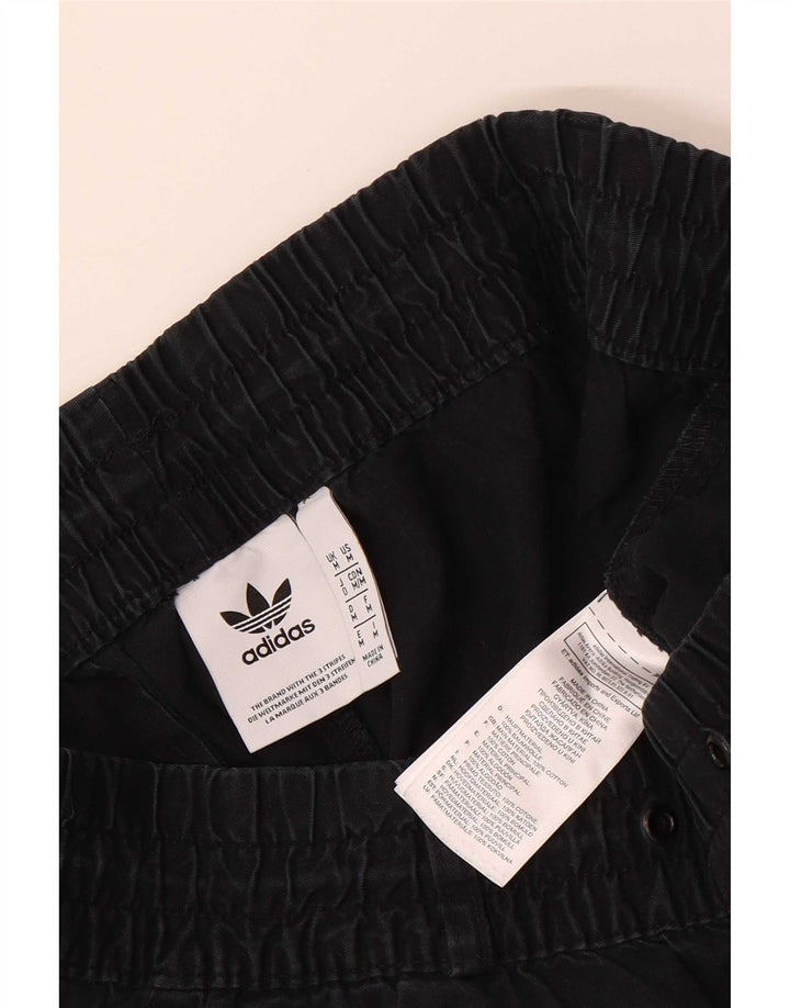 Ανδρικό σορτς Cargo Adidas Medium W30 μαύρο βαμβακερό