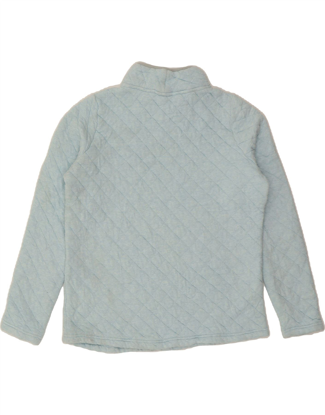 ORVIS Womens Oversized Sweatshirt Jumper UK 10 Small Blue Cotton Vintage Orvis and Second-Hand Orvis from Messina Hembry 