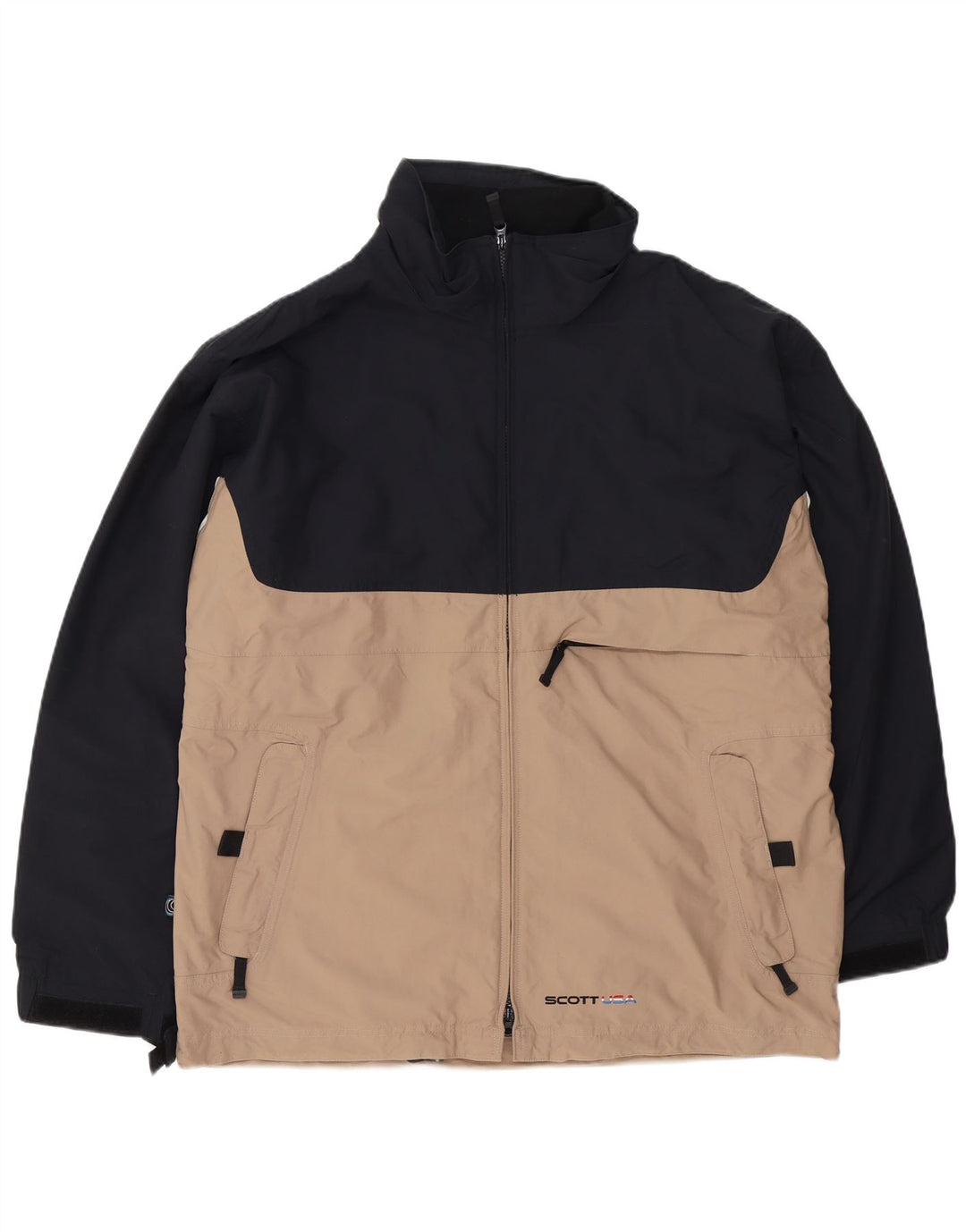 Ανδρικό μπουφάν Scott Windbreaker UK 42 XL Black Colourblock Polyamide