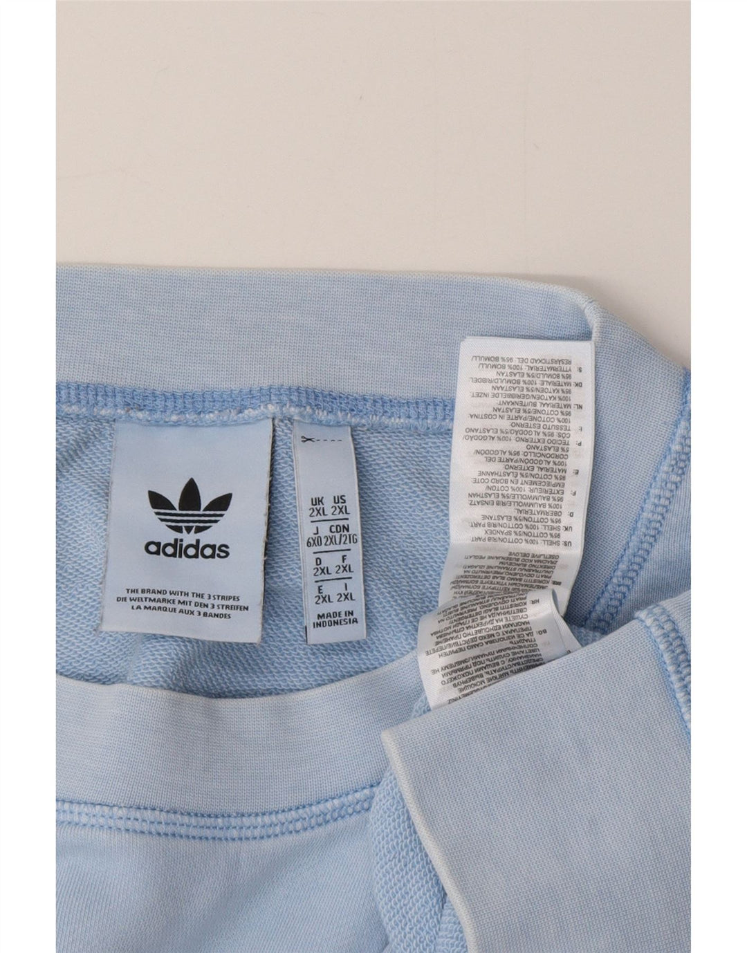 Ανδρικό φούτερ ADIDAS Jumper 2XL Μπλε βαμβακερό