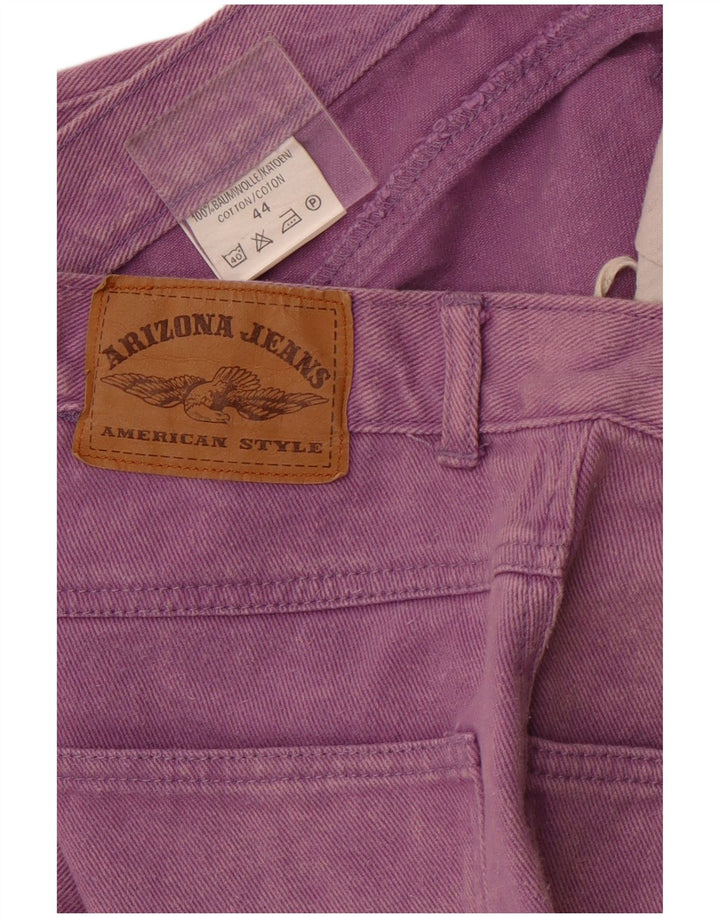 ARIZONA JEANS Γυναικεία τζιν φούστα με ψηλή μέση EU 44 XL W30 Μωβ βαμβακερή
