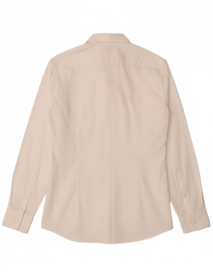 Ανδρικό πουκάμισο HUGO BOSS Slim Fit Μέγεθος 38 15 Medium White