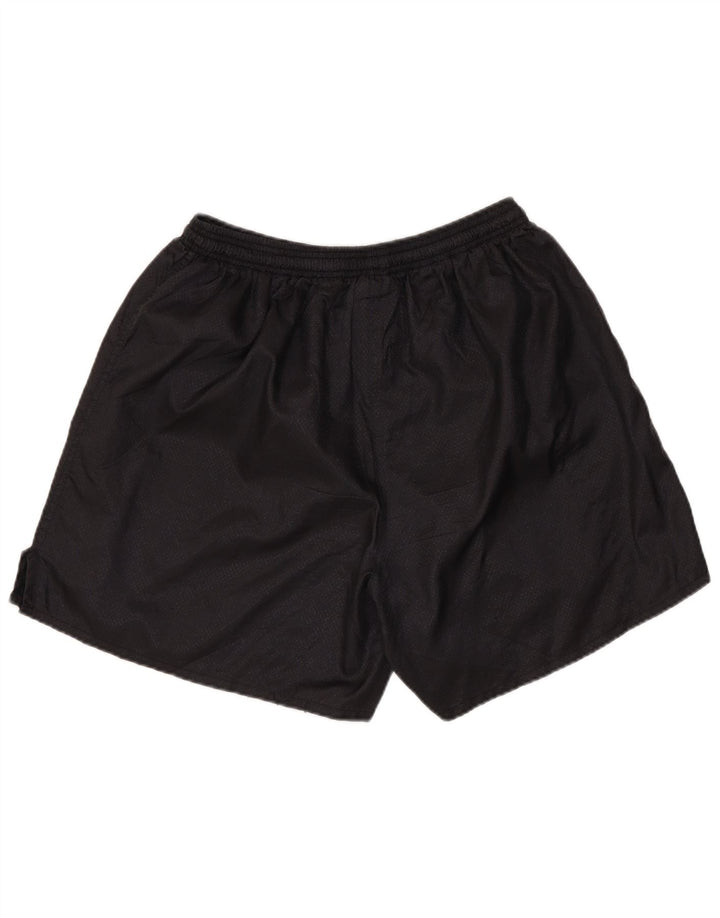 Γυναικείο αθλητικό σορτς UMBRO UK 12 Medium Black Argyle/Diamond Nylon