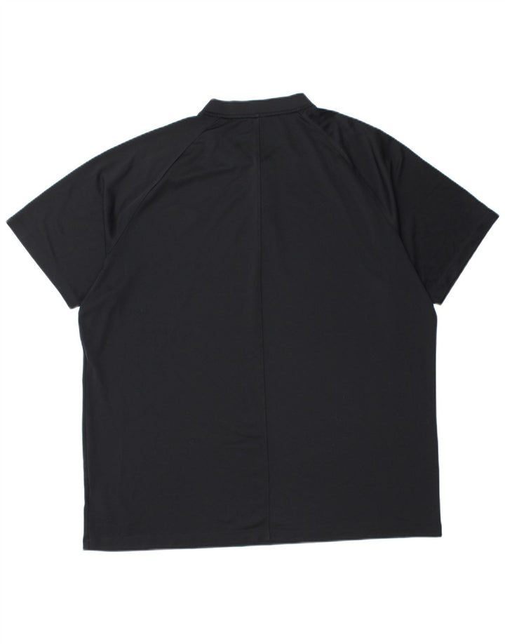 Ανδρικό T-shirt Nike Dri Fit Top 2XL μαύρο πολυεστέρα