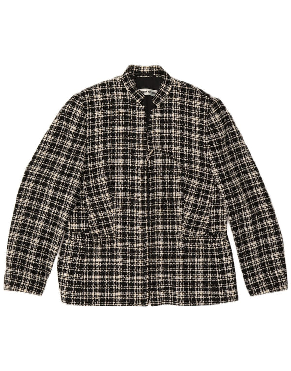 Gerry Weber Γυναικείο σακάκι UK 16 Large Black Check Polyester