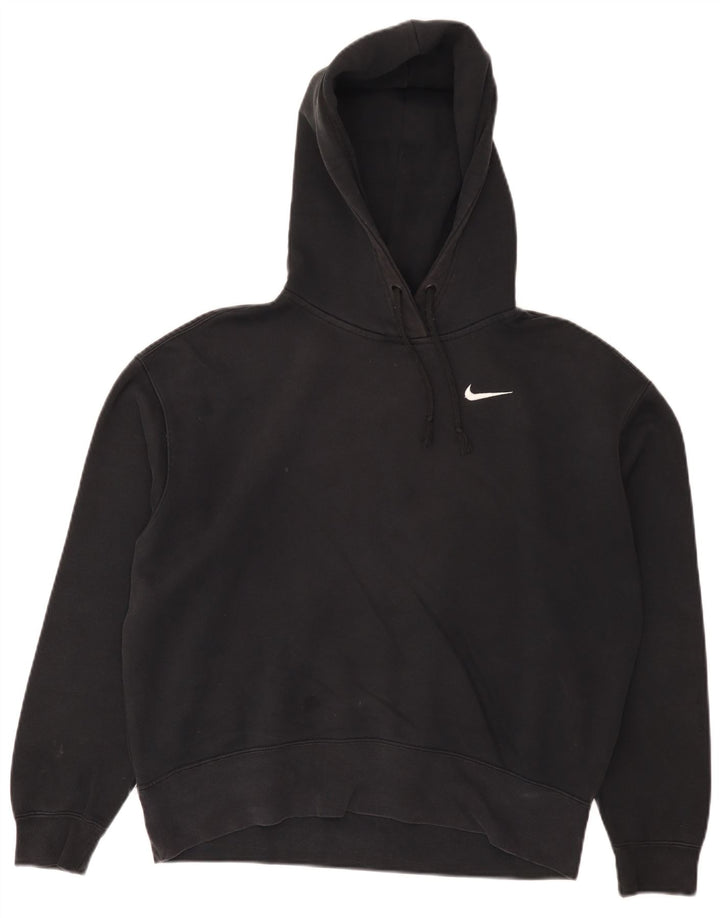Γυναικείο φούτερ Nike, μικρό μαύρο βαμβακερό