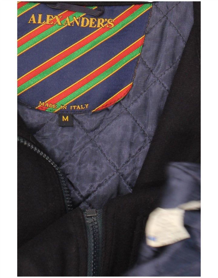 Ανδρικό παλτό Alexander's Loose Fit Windbreaker UK 38 Medium Navy Blue Wool