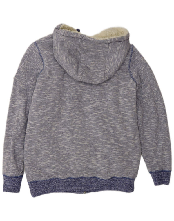 Γυναικείο μπουφάν Sherpa με κουκούλα Animal UK 10 Small Blue Flecked Cotton