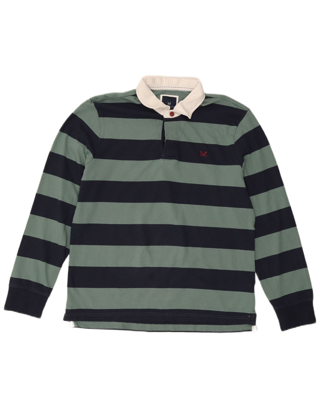 ΕΝΔΥΜΑΤΑ ΠΛΗΡΩΜΑΤΟΣ Ανδρικό μακρυμάνικο μπλουζάκι ράγκμπι πόλο μεγάλο μπλε ναυτικό ριγέ