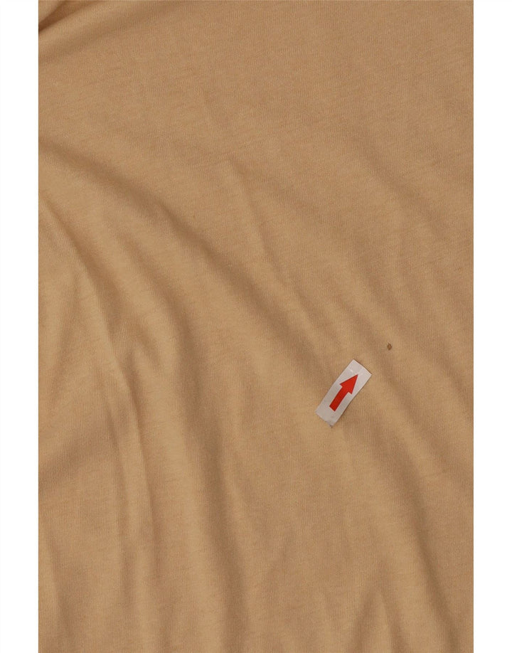 Zara Γυναικείο T-Shirt Top UK 16 Large Beige