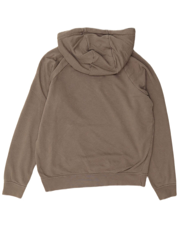 Nike Γυναικείο Hoodie Jumper UK 10 Μικρό βαμβακερό γκρι