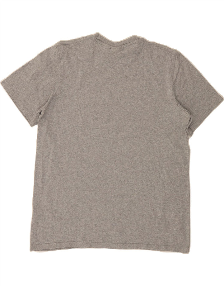 ADIDAS Mens Graphic T-Shirt Top Large Grey Cotton Vintage Adidas and Second-Hand Adidas from Messina Hembry 