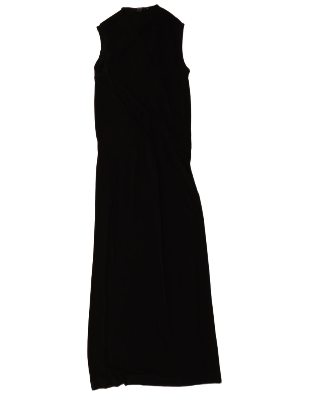 Seventy Γυναικείο Αμάνικο Maxi Φόρεμα IT 46 Large Black Viscose