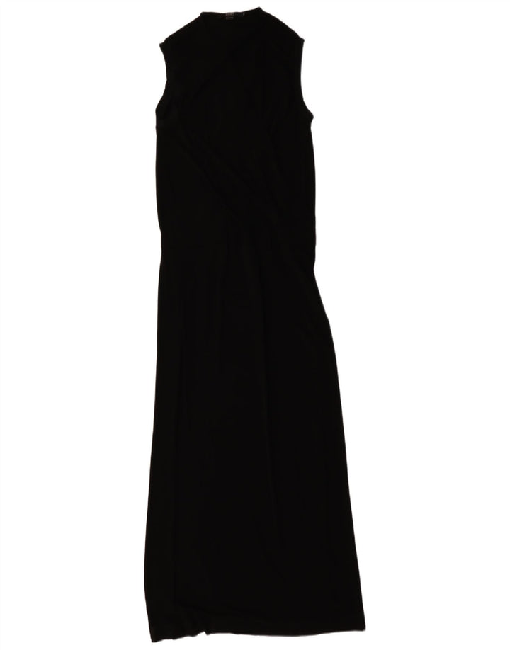 Seventy Γυναικείο Αμάνικο Maxi Φόρεμα IT 46 Large Black Viscose