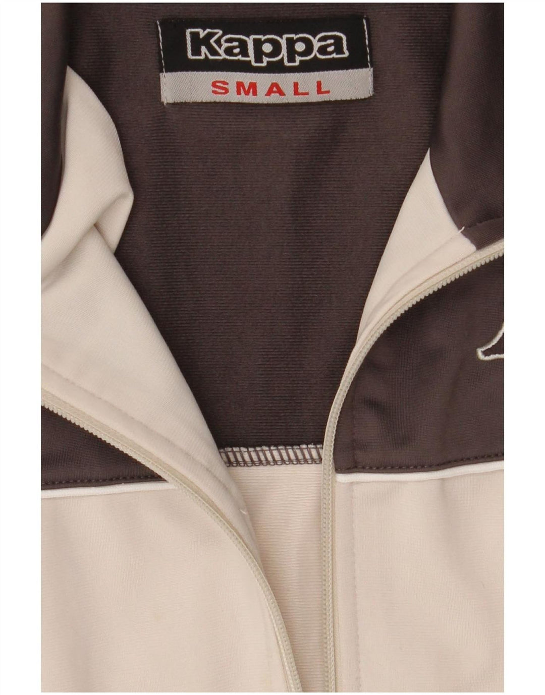 Ανδρική φόρμα Kappa Top Jacket Small Off White Colourblock Polyester