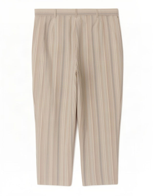 Marks & Spencer Γυναικείο Cropped Παντελόνι UK 16 Large W34 L23 Πολύχρωμο