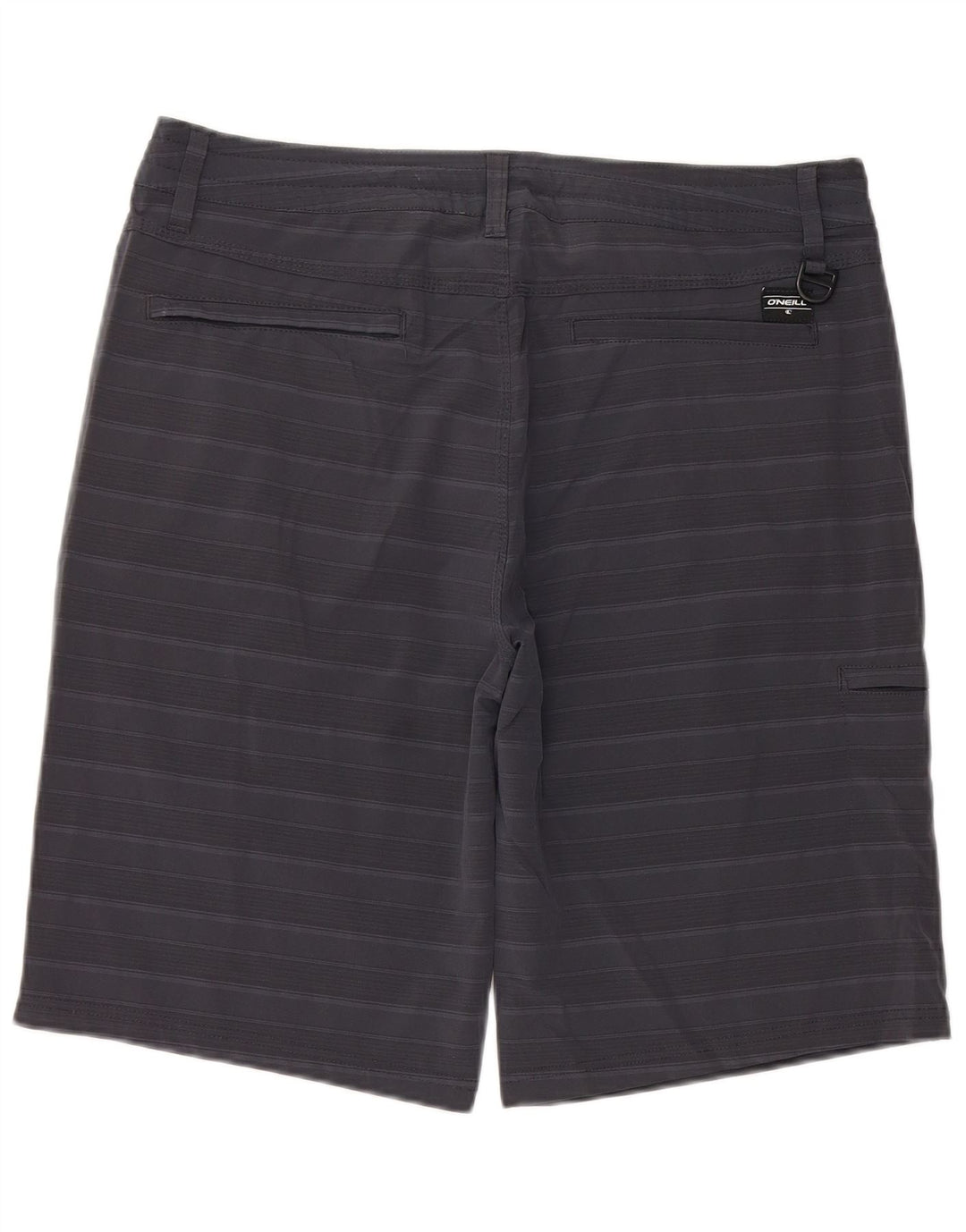 O'NEILL Ανδρικό σορτς Cargo W34 Large Navy Blue ριγέ πολυεστέρας