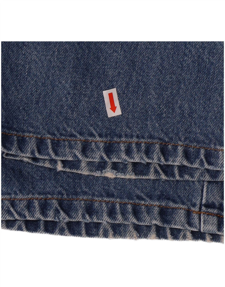 Ανδρικό τζιν WRANGLER ίσιο W38 L30 Μπλε