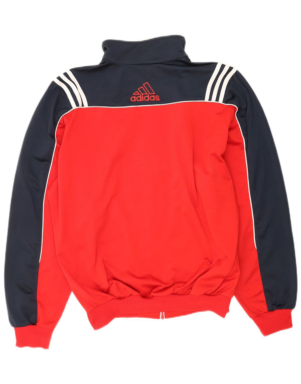 Ανδρική φόρμα Adidas Top Jacket UK 44/46 Large Red Colourblock Polyester