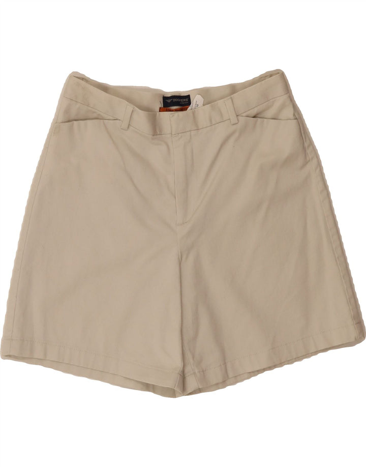 DOCKERS Womens Casual Shorts US 10 Large W30  Grey Cotton Vintage Dockers and Second-Hand Dockers from Messina Hembry 