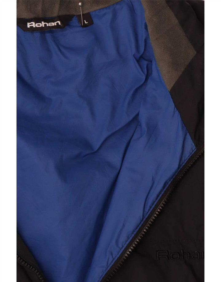 Rohan Ανδρικό μπουφάν UK 40 Large Navy Blue Polyamide