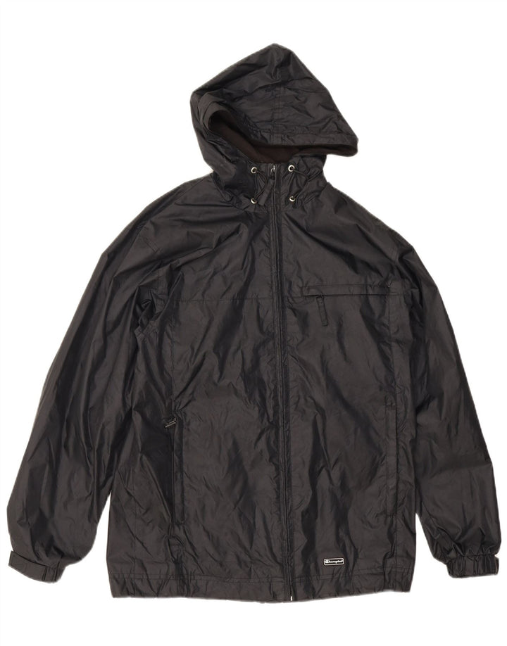 Champion Ανδρικό μπουφάν βροχής με κουκούλα UK 36 Small Black Polyamide