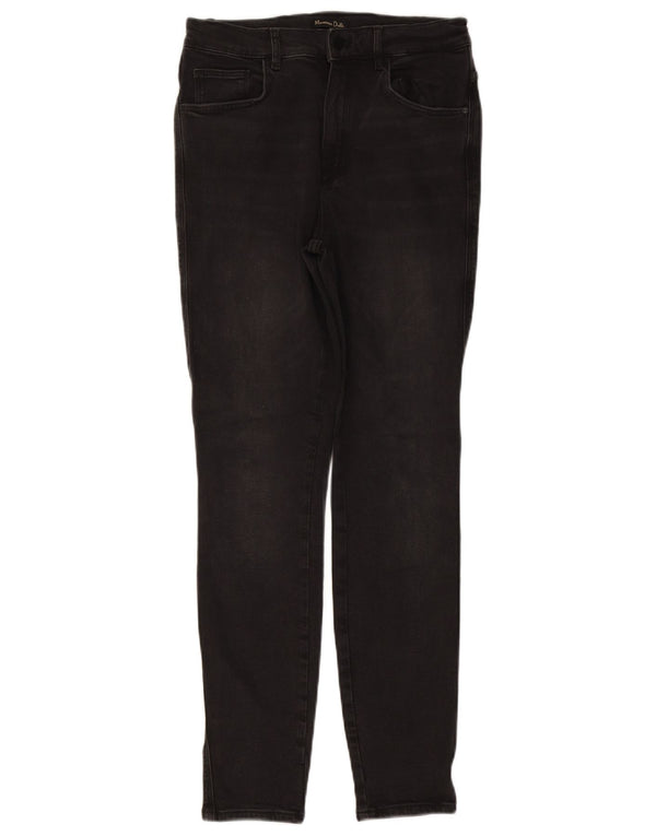 Massimo Dutti Γυναικεία Skinny Jeans EU 40 Medium W27 L29 Μαύρο βαμβακερό