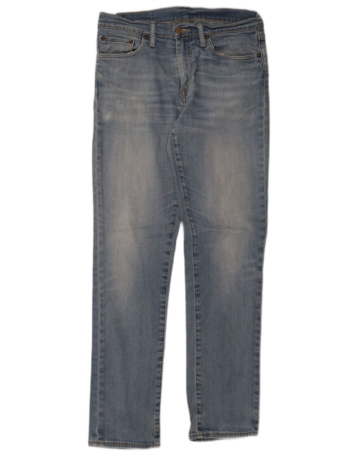 Levi's Mens 511 Slim Jeans W33 L34 Blue Cotton