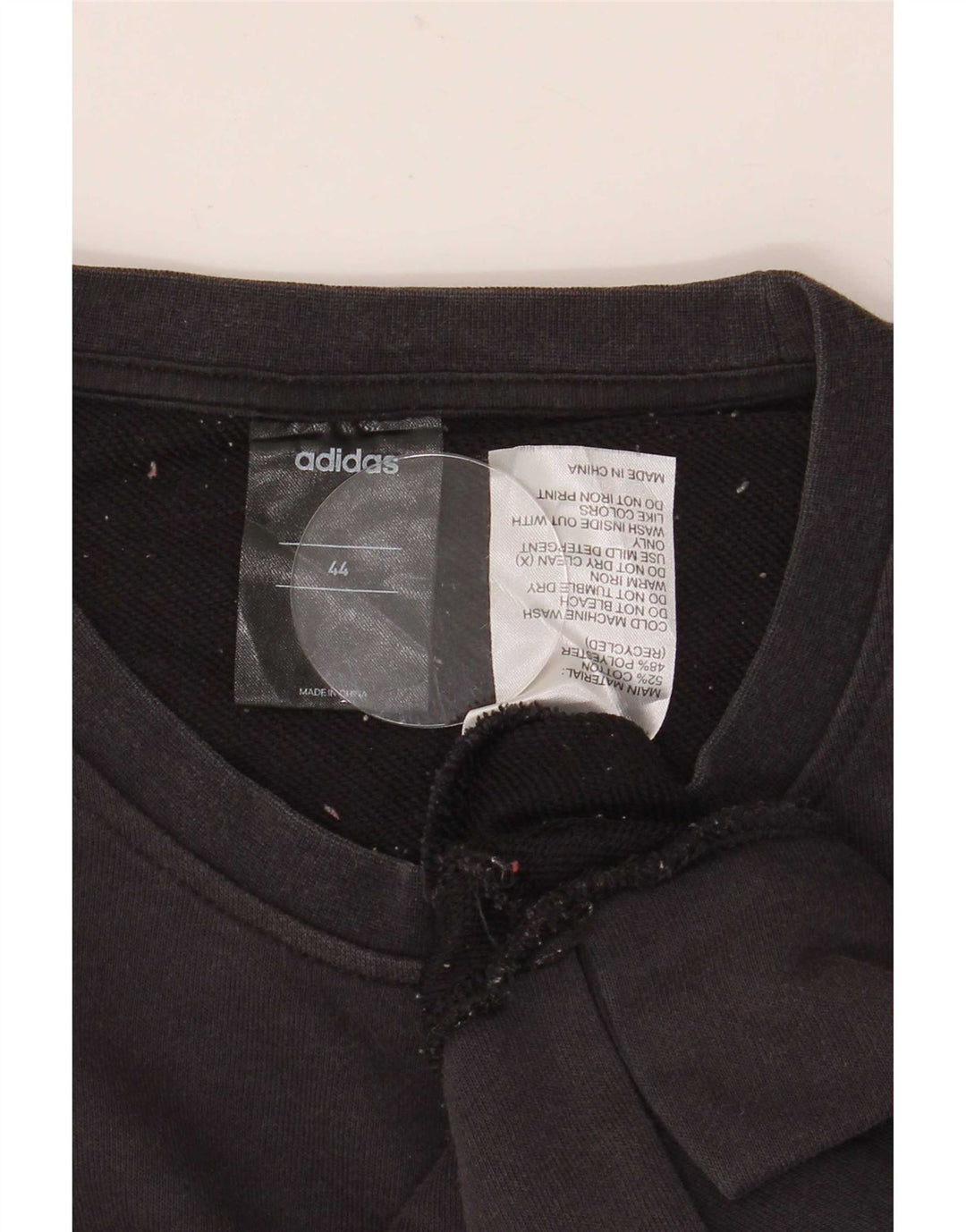 Γυναικεία φούτερ Adidas Climalite Graphic Jumper IT 44 Μεσαίο μαύρο βαμβακερό