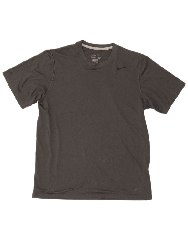 Ανδρικό μπλουζάκι Nike Dri Fit Top Large Grey Polyester